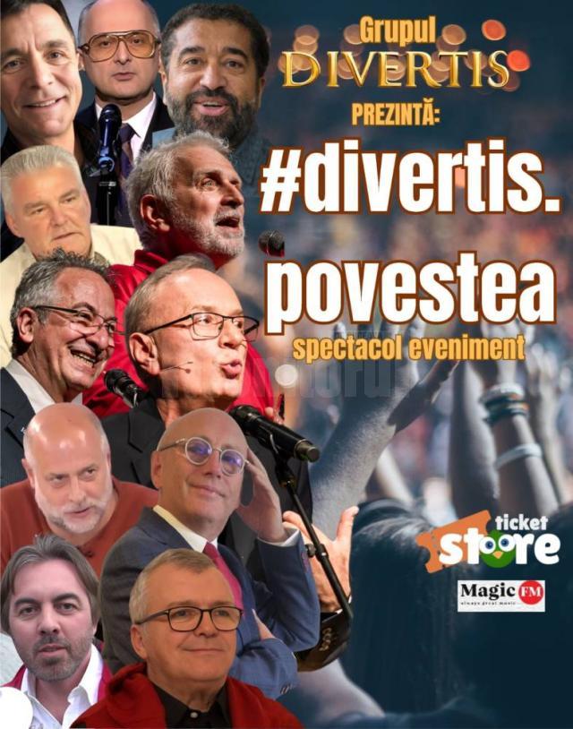 „Divertis. Povestea”, spectacol-eveniment pe scena Casei de Cultură a Sindicatelor Suceava