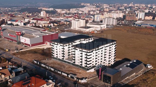 Spații comerciale de închiriat în Ansamblul Twins un complex de locuințe ultra-moderne, de pe Bulevardul Sofia Vicoveanca 2