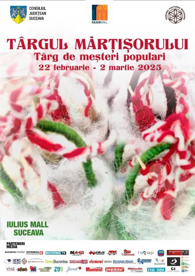 Târgul mărțișorului - Târg de Meșteri Populari, la Iulius Mall Suceava