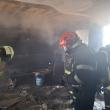 Incendiul pornit de la un grătar făcut lângă casă