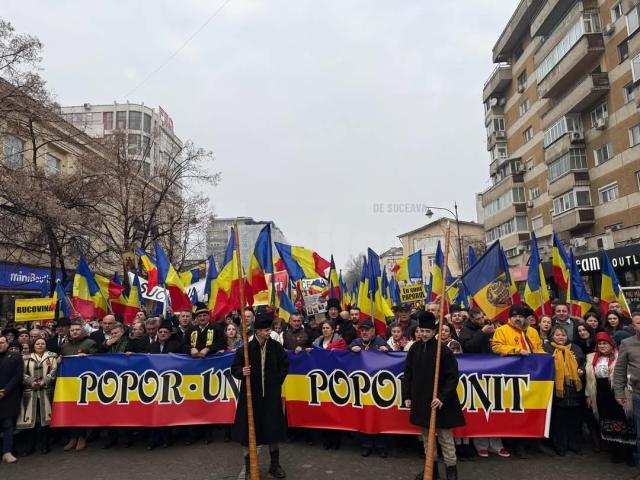 AUR Suceava îi cheamă pe suceveni să participe la mitingul de pe 1 martie din București organizat împotriva actualei situații politice