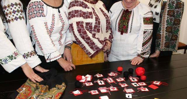 Atelier de mărțișoare organizat de Asociația Preoteselor Sucevene în scop caritabil. Foto credit Florentina Apetroae