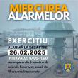 Sirenele vor emite astăzi semnalul „alarmă la dezastre”. ...