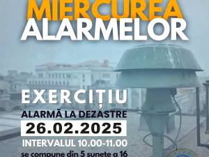 Sirenele vor emite astăzi semnalul „alarmă la dezastre”. Este vorba doar de un exercițiu al ISU „Bucovina”