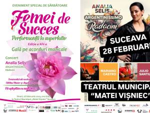 ”Femei de succes” și concert Analia Selis, vineri, pe scena TMMVS