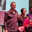 Analia Selis, chitaristul Julio Santillán și pianistul Mariano Castro