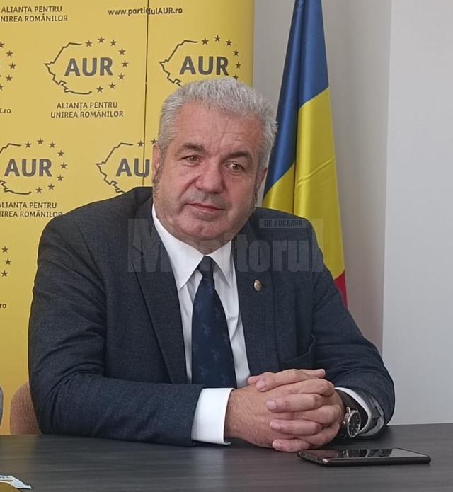 Deputatul AUR de Suceava Florin Pușcașu