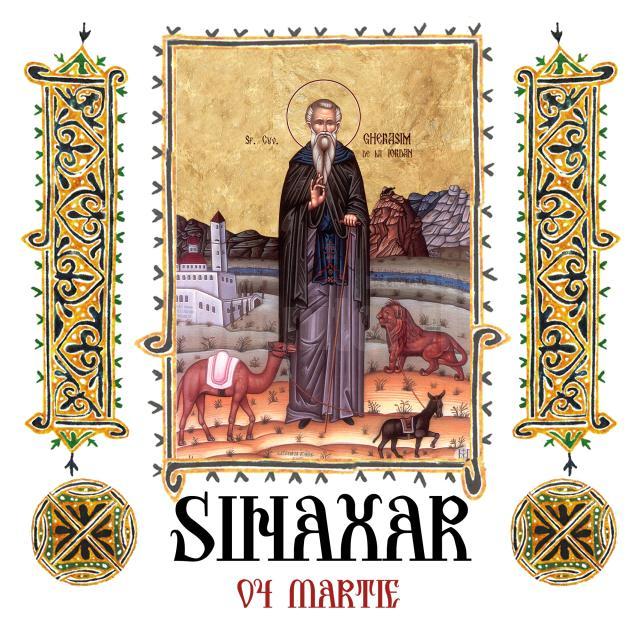 Sinaxar 4 martie 2025