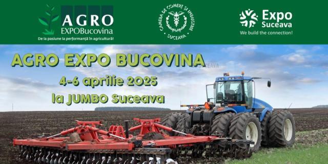 Targul Agro Expo Bucovina va avea loc la începutul lunii aprilie