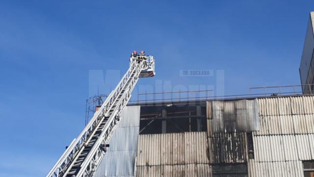 Incendiu la fosta societate Termica