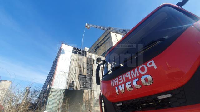 Incendiu la fosta societate Termica