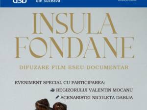 Difuzarea filmului eseu documentar ”Insula Fondane”, în cadrul unei întâlniri cu realizatorii, face tema unui eveniment care marchează Ziua USV