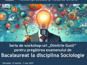 Pregătire gratuită la sociologie, pentru examenul de bacalaureat, pentru elevii de-a XII-a