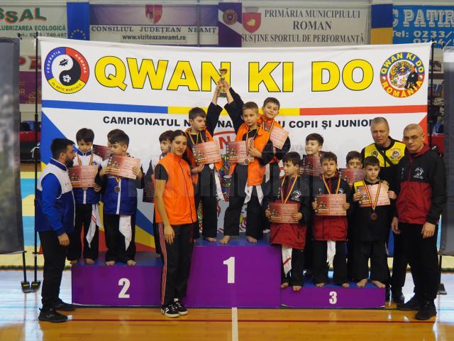 Clubul Kim Long Dao Fălticeni, performanță de excepție la Campionatul Național de Qwan Ki Do