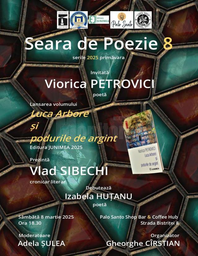 Invitata Serii de Poezie de sâmbătă este poeta Viorica Petrovici