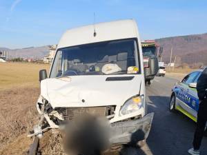 Primul accident a avut loc la Gura Humorului