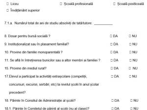 Părinții trebuie să completeze fișe privind segregarea școlară, pentru monitorizarea fenomenului în școli