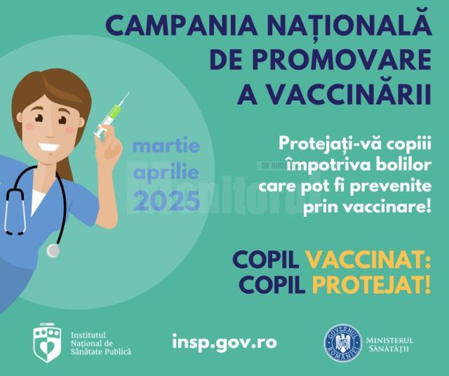 Specialiștii în sănătate publică fac apel la părinți să-și vaccineze copiii împotriva bolilor care pot fi astfel prevenite