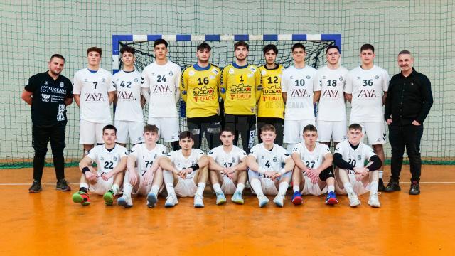 Echipa de handbal juniori I a CSU Suceava s-a calificat fără emoții în faza următoare a întrecerii