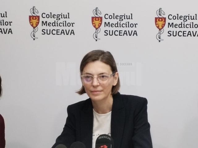 Dr. Laura Coca, presedinte Colegiul Medicilor Suceava