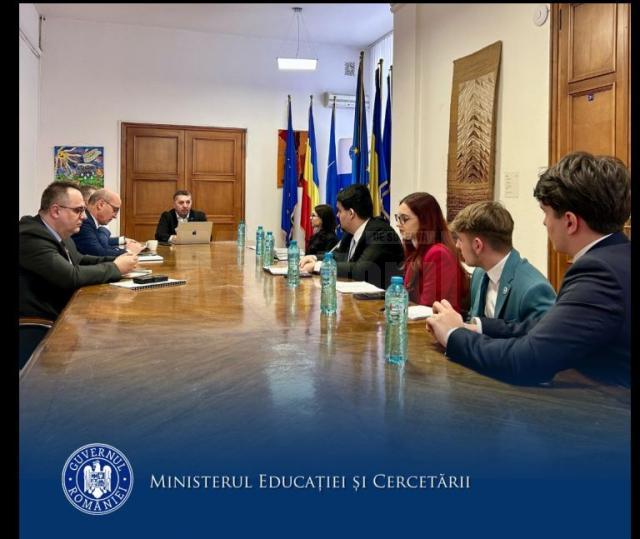 Vizită la Ministerul Educației