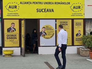 AUR Suceava a început strângerea de semnături pentru George Simion și Anamaria Gavrilă