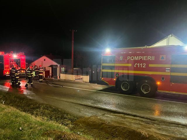 Incendiu, sâmbătă seară, la Adâncata