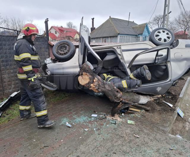 Accident la Drăgușeni