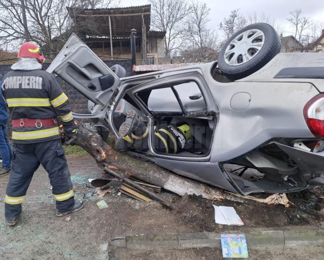 Accident la Drăgușeni