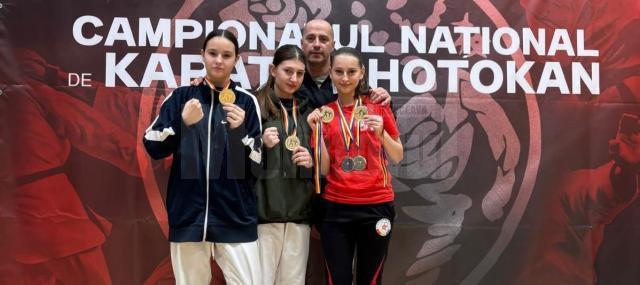 Rezultat de excepție pentru echipa de kata feminin juniori I la Campionatul Național de Shotokan