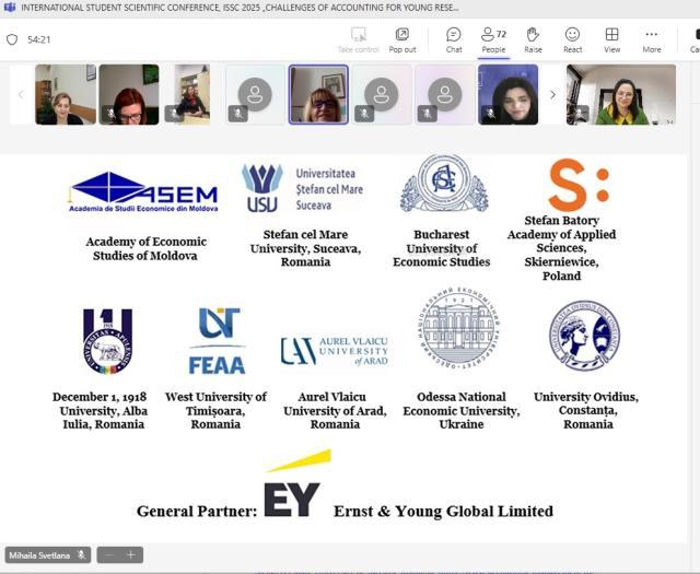 „Provocările Contabilității pentru tinerii cercetători”, la Universitatea din Suceava