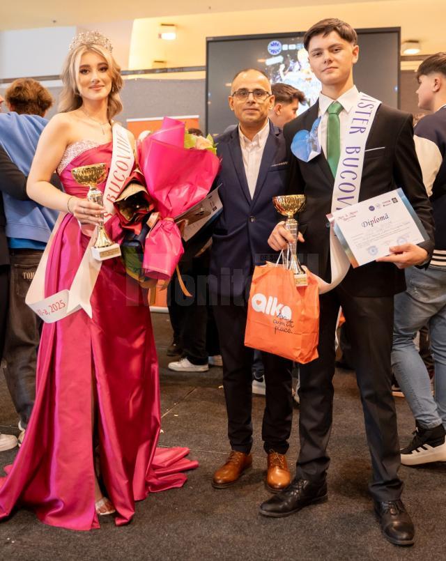 Concursul „Miss & Mister Bucovina”, ediția a XI-a, desfășurat la Iulius Mall, și-a desemnat câștigătorii