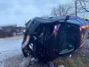 Accident pe E85, la Oniceni, comuna Forăști