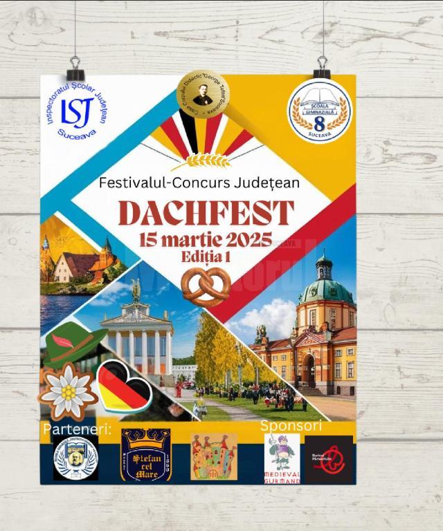 Festivalul-concurs „Dachfest”, o celebrare a limbii și culturii germane, la Școala Nr. 8