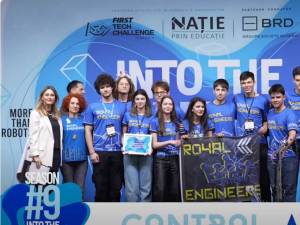 Echipa suceveană Royal Engineers, pe podium la Campionatul Național de Robotică FIRST Tech Challenge România