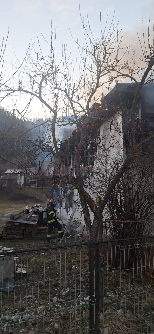 Incendiul de la Prisaca Dornei