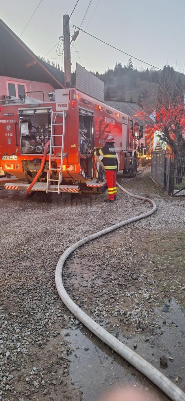 Incendiul de la Prisaca Dornei