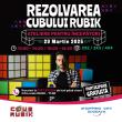 Atelierele de rezolvare a cubului Rubik revin la Shopping City Suceava