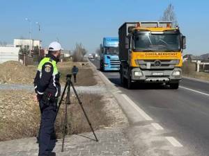 O nouă acțiune cu radare fixe pe șoselele din județ