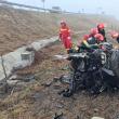 Un bărbat a murit după ce autoturismul pe care îl conducea a zburat de pe șoseaua de ...
