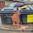 Acte de vandalism la punctele de colectare a deșeurilor, în Suceava