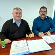 Primarul din Cornu Luncii, Gheorghe Fron, a semnat un contract de finanțare pentru achiziția ...