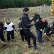 Plantare de arbori la Ocolul Silvic Bisericesc Ilișești, cu voluntarii din ATOS