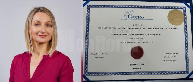 Universitara suceveană Maria Epatov a câștigat premiul pentru debut în critica literară