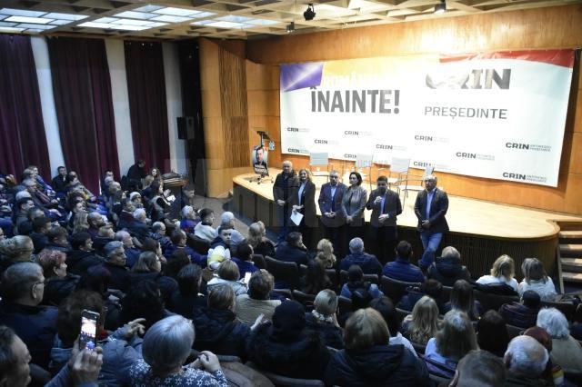 Mesaje de forță pentru susținerea lui Crin Antonescu, transmise de liderii PNL și PSD Suceava: „Este singurul președinte de care România are nevoie și care va continua dezvoltarea țării”