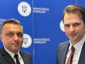 Primarul Marius Rîpan și ministrul Energiei, Sebastian Burduja