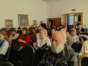 Octavia Lupu Morariu și Eugen Dimitriu, elogiați la Biblioteca Bucovinei, într-un cadru literar festiv