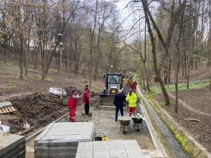 Igienizarea Parcului Șipote a început din a doua jumătate a lunii martie