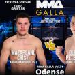 Cristi Măzăreanu își face debutul în MMA într-o gală din Danemarca