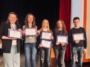 Elevi suceveni, premiați la Olimpiada de limba germană